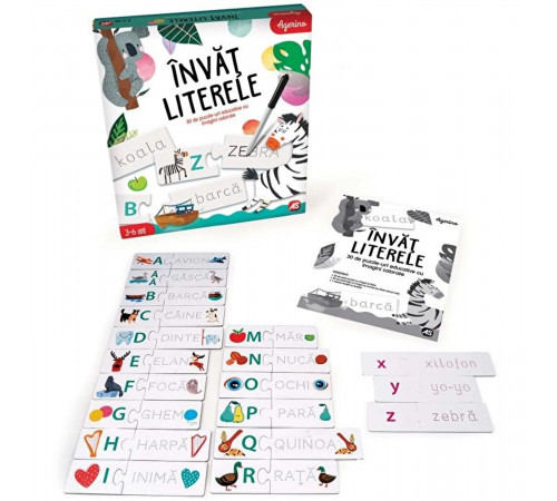 Joc de societate Agerino "Învăț Literele" (RO) 1024-50355