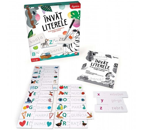 Joc de societate Agerino "Învăț Literele" (RO) 1024-50355