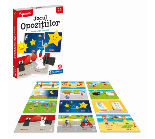 Развивающая игра Agerino "Противоположности" (рум.) 1024-50841