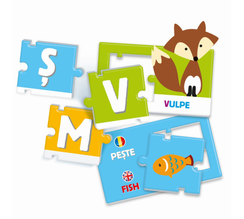 Joc educativ Agerino "Alfabetul" (RO) 1024-50839