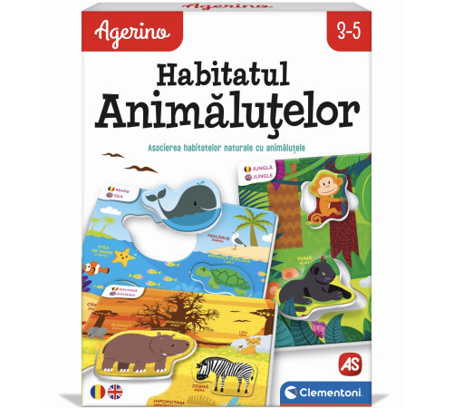Joc educativ Agerino «Habitatul Animalutelor» 1024-50844