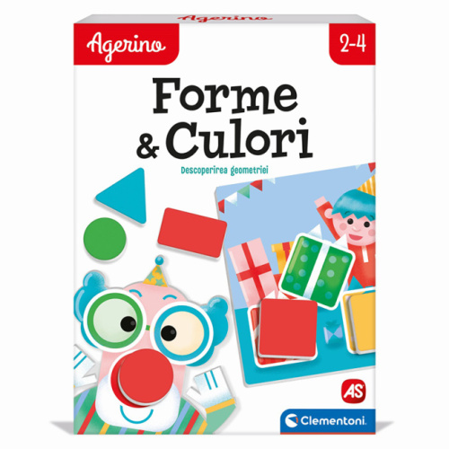 Joc educativ Agerino - Forme și culori RO 1024-50835