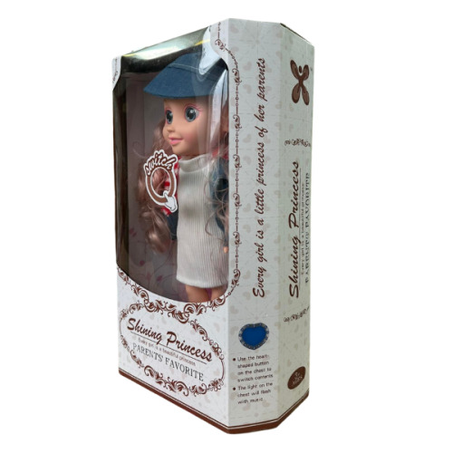 Кукла с розовыми волосами, 34 см YL005(B2)