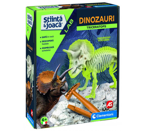 Laboratorul de știință și jocuri "Descopera Dinozaurul Triceratops" (RO) 1026-50740