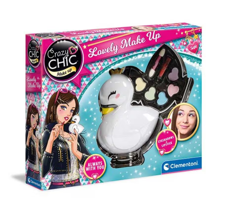 Crazy Chic - Set cosmetice pentru copii Swan pentru copii cu vârsta de peste 6 ani 1022-18632