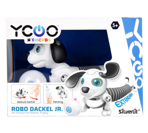 Robot cu telecomandă Catelus Dackel Junior 7530-88578