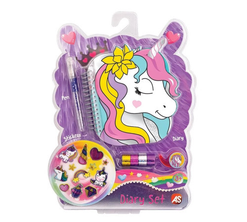 Set carnet cu pix, bandă și autocolante (in sort.) 1027-64161