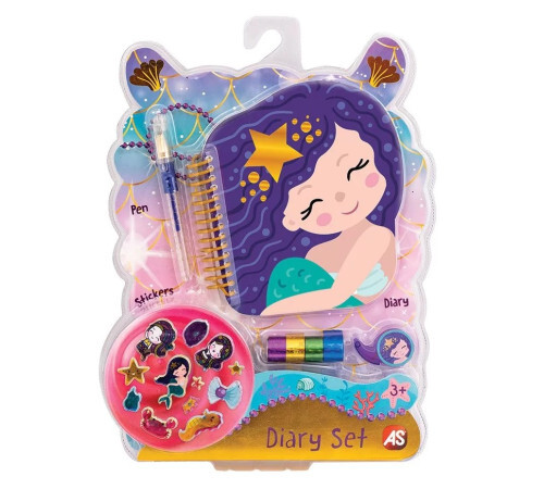 Set carnet cu pix, bandă și autocolante (in sort.) 1027-64161