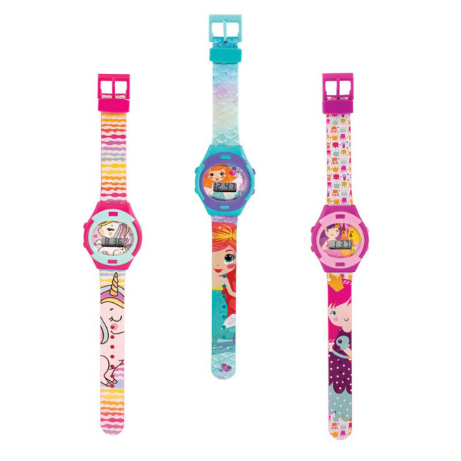 Ceas digital fete în sortiment 1027-64230