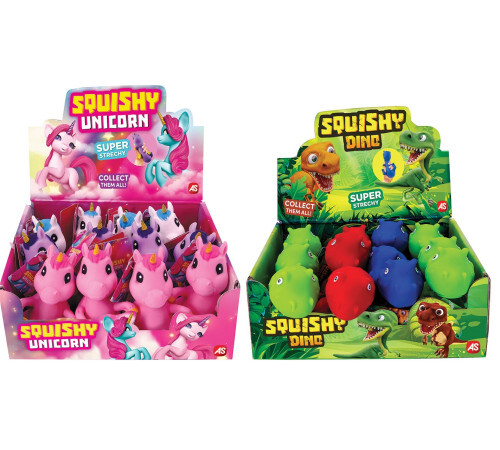 Jucărie squish "Unicorn\Dinosaur" (în sort.) 1027-64239