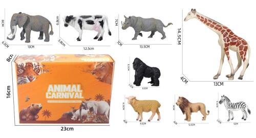 Set de 8 animale TLF-DW