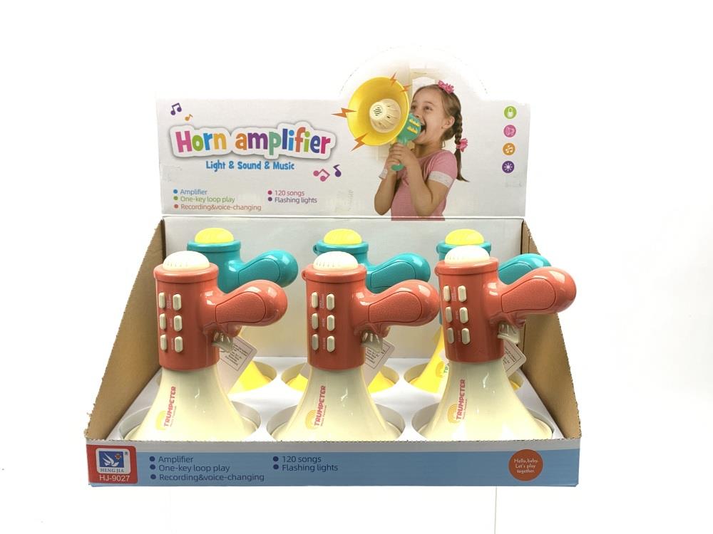 Amplificator de jucărie pentru conversație și înregistrare 6buc. HJ-9027