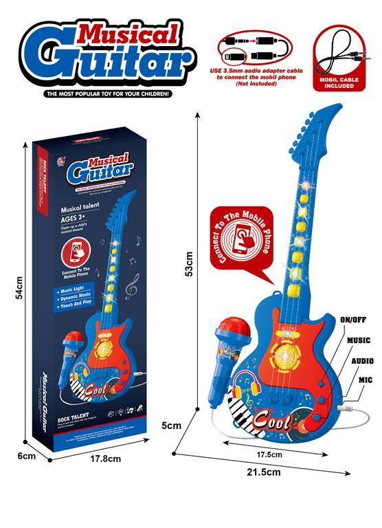 Chitară muzicală de jucărie 53502