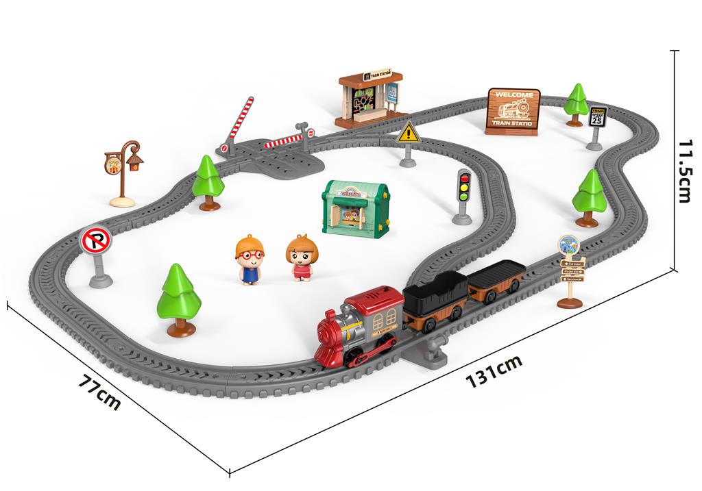 Cale ferată 90 piese XMX-140