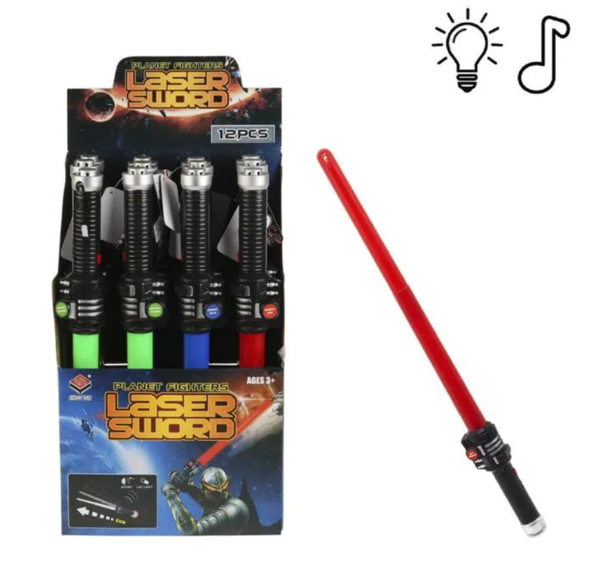 Sabie de jucărie cu lumină 868-1C