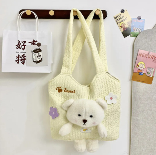 Geantă cu ursuleț de pluș M300-6009