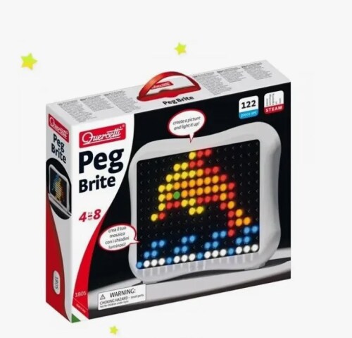 Mozaic Quercetti cu lumină „PEG BRITE” 1805