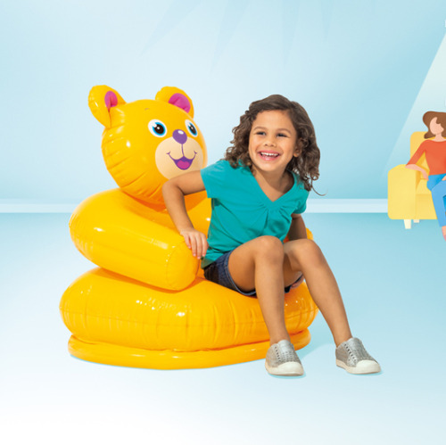 Надувное кресло Happy Animal 68556