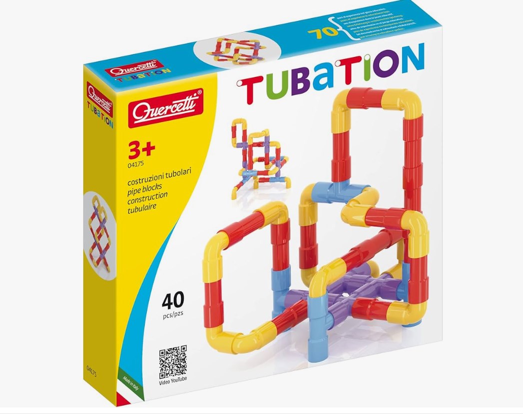 Set de țevi de tubație Quercetti (40 buc, 4175)