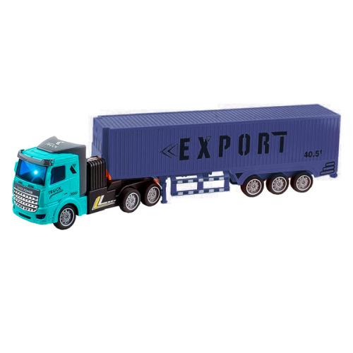 Navă container 1:48 pe platformă, baterie SH091-696B