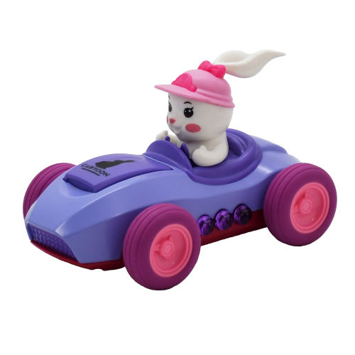 Mașină inerțială iepure 1:36 (lumină/sunet) MY66-K1215