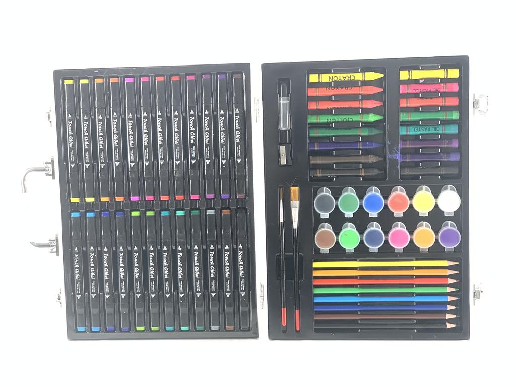 Set de colorat (creioane, markere) 84 articole 7225