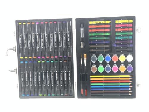 Set de colorat (creioane, markere) 84 articole 7225