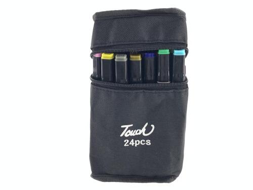 Set de cărți de colorat (creioane, markere) 24 de culori 7229