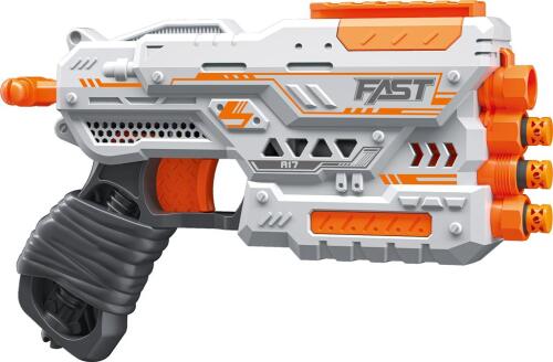 Pistol de jucărie rapid Pioneer cu gloanțe moi BH706