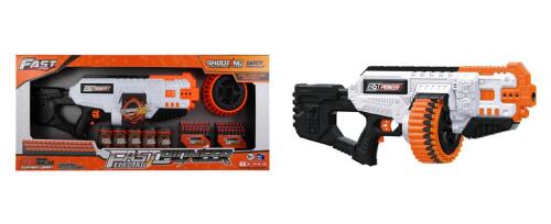 Pistol de jucărie rapid Pioneer cu 48 de gloanțe moi  BIG505K