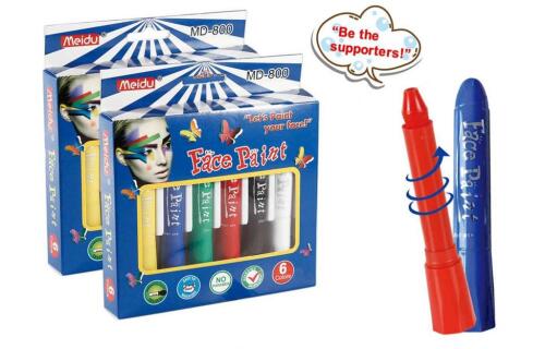 Markere faciale  6 culori  MD-800