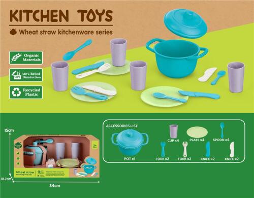 Set de joacă pentru bucătărie cu 21 de piese HG-3041