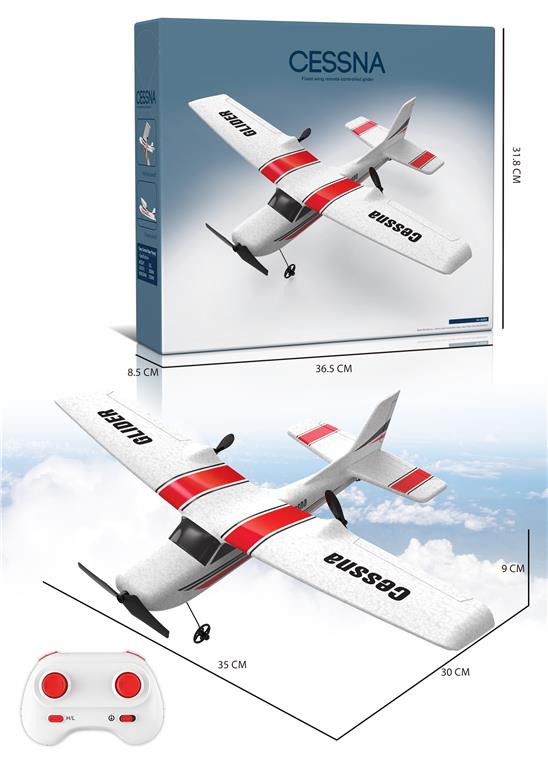 Avion cu telecomandă cu cablu USB și baterie Z53