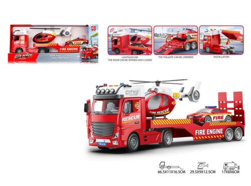 Set de joacă Pompier cu lumină RJ2811A