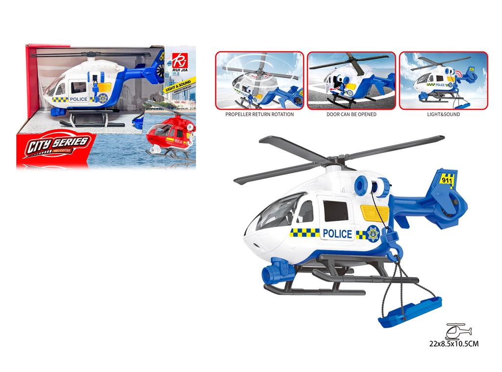 Elicopter inerțial de polițiela scara 1:20  RJ9818B