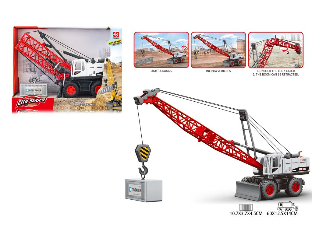 Macara inerțială 1:14 cu lumină și sunet RJ9811B