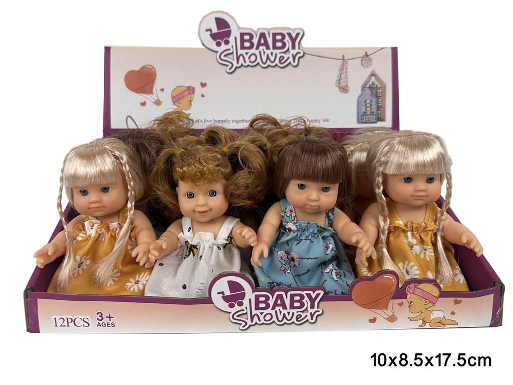 Păpușă din vinil 18 cm/12 buc. 2898-7