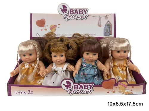 Păpușă din vinil 18 cm/12 buc. 2898-7