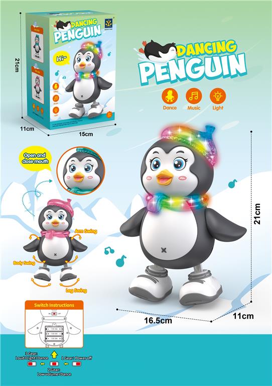 Jucărie electrică „Pinguin” 373-72A