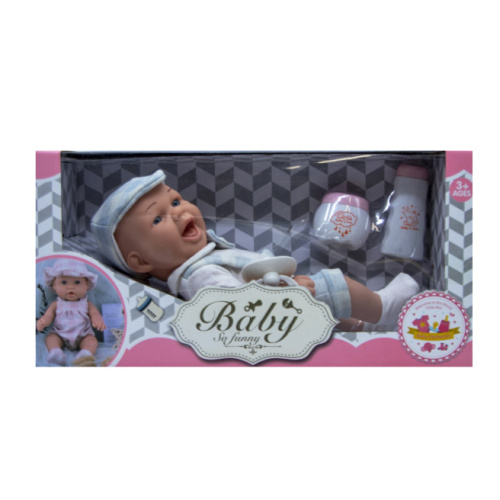 Кукла 45 см в шортах в серую клетку, код 622025