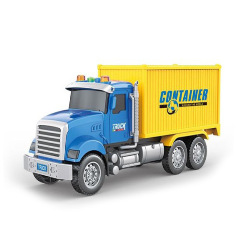 Camion container inerțial 1:18 (lumină/sunet), RJ6673-9