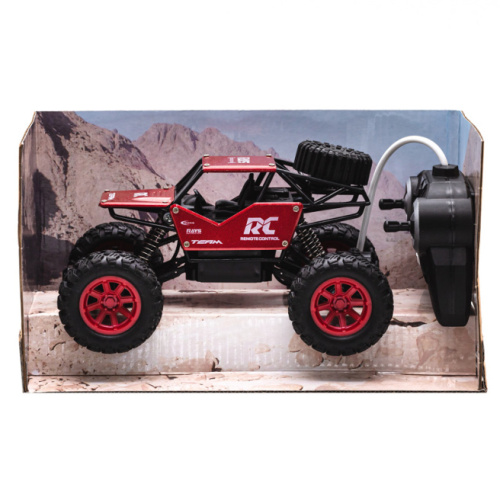 Машина 1:18 на р/у "Rock Crawler" 2029 красная 442029