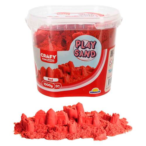 Nisip Kinetic Sunman 1000GR. Roșu S00005703