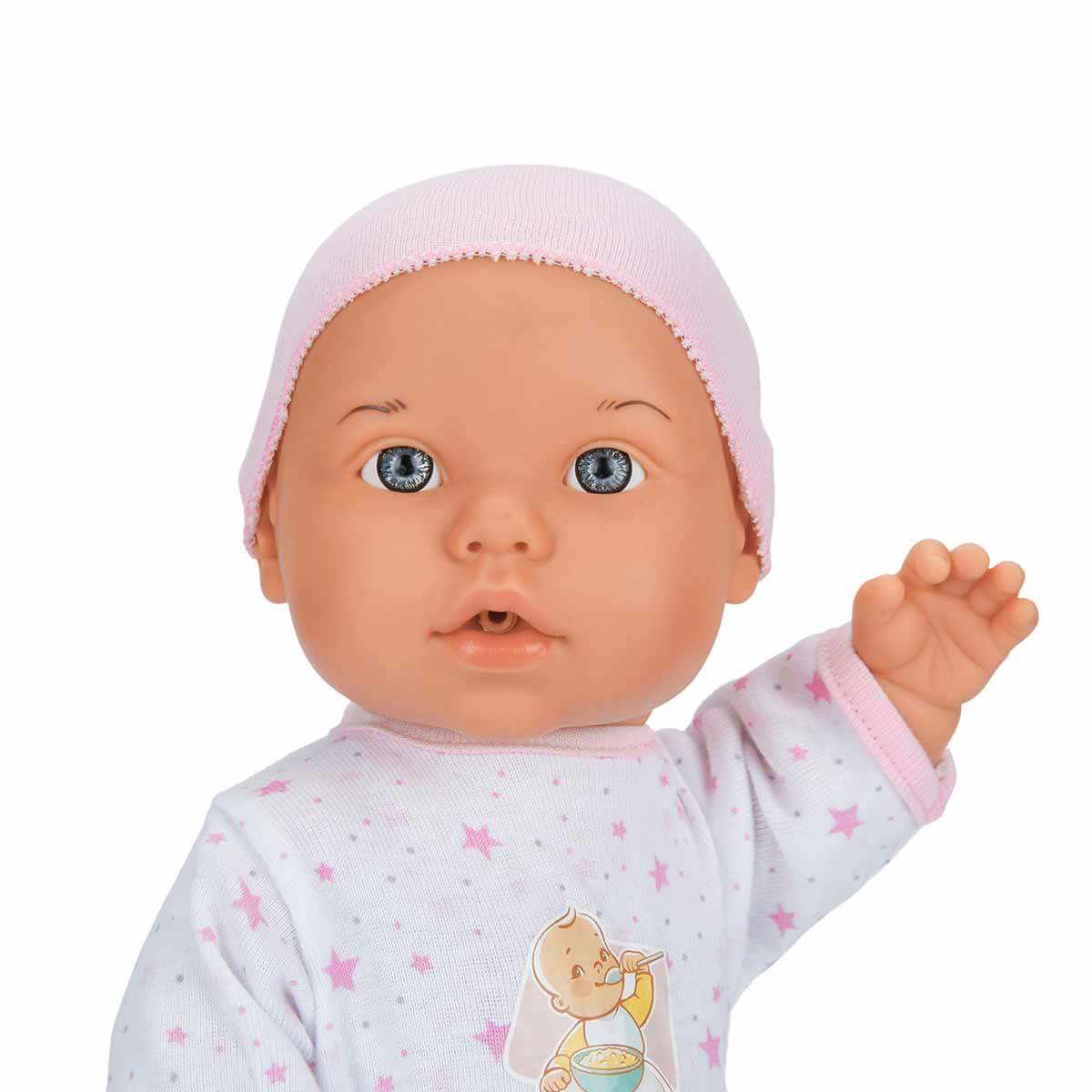 Păpușa BEBELOU PRÂNZUL DE RÂS 2 ANI, 32 CM. S00030021