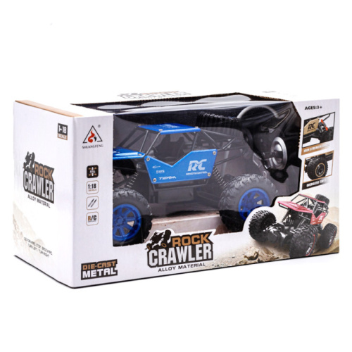 Mașină 1:18 cu telecomandă "Rock Crawler" 2029 albastră 442030