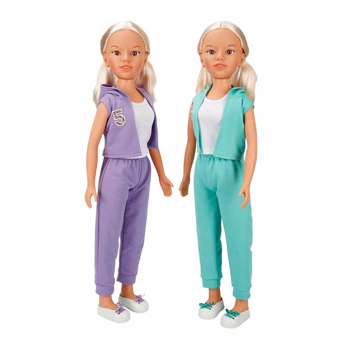 Păpușă CLARA SPORTY WALKING DOLL 2 AST. 80CM. S00003531