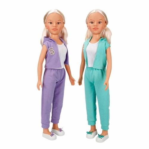 Păpușă CLARA SPORTY WALKING DOLL 2 AST. 80CM. S00003531