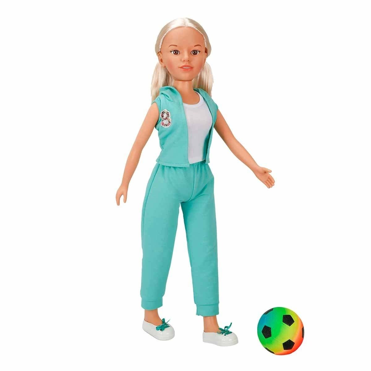 Păpușă CLARA SPORTY WALKING DOLL 2 AST. 80CM. S00003531