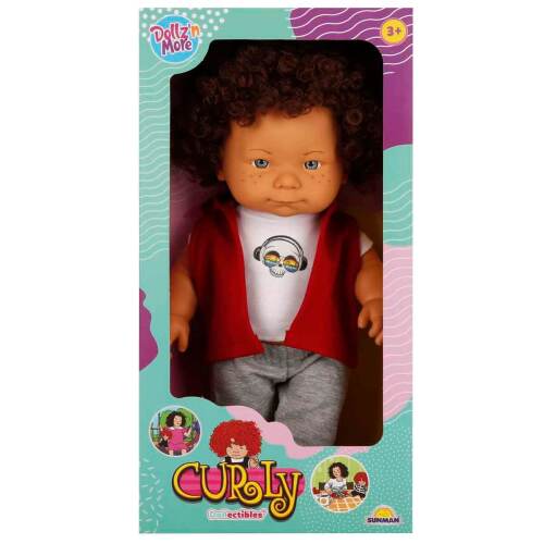 Păpușă CURLY 2 buc. 32 cm. S01030151