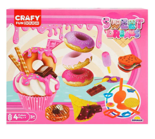 Set de pastă de modelat Sweet Dreams, 26 buc, S00003493